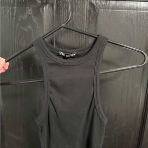 Zara Classic Black Tank Top